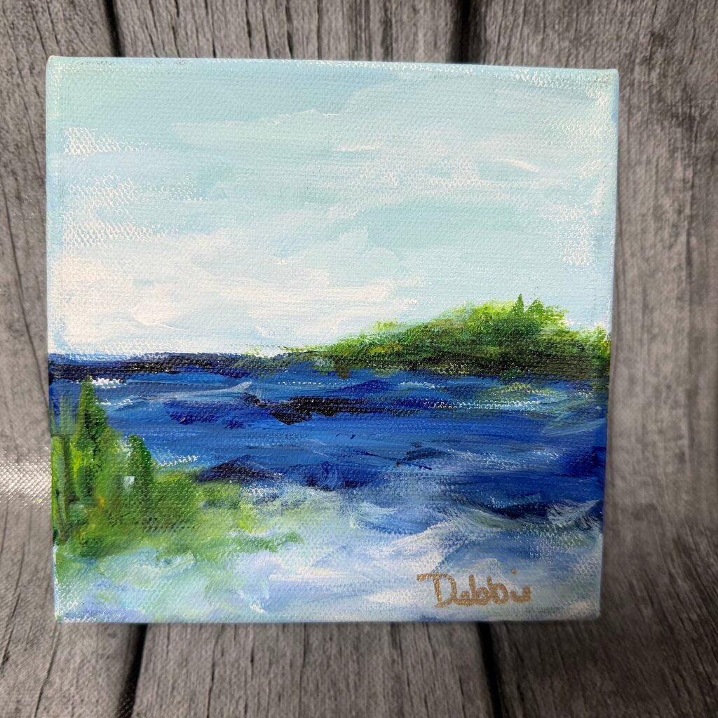 Small Water Landscape Painting
