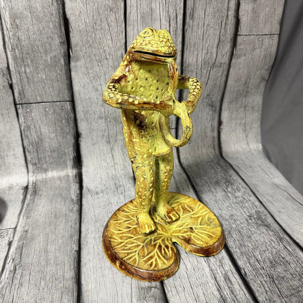 Iron Standing Jazz Frog