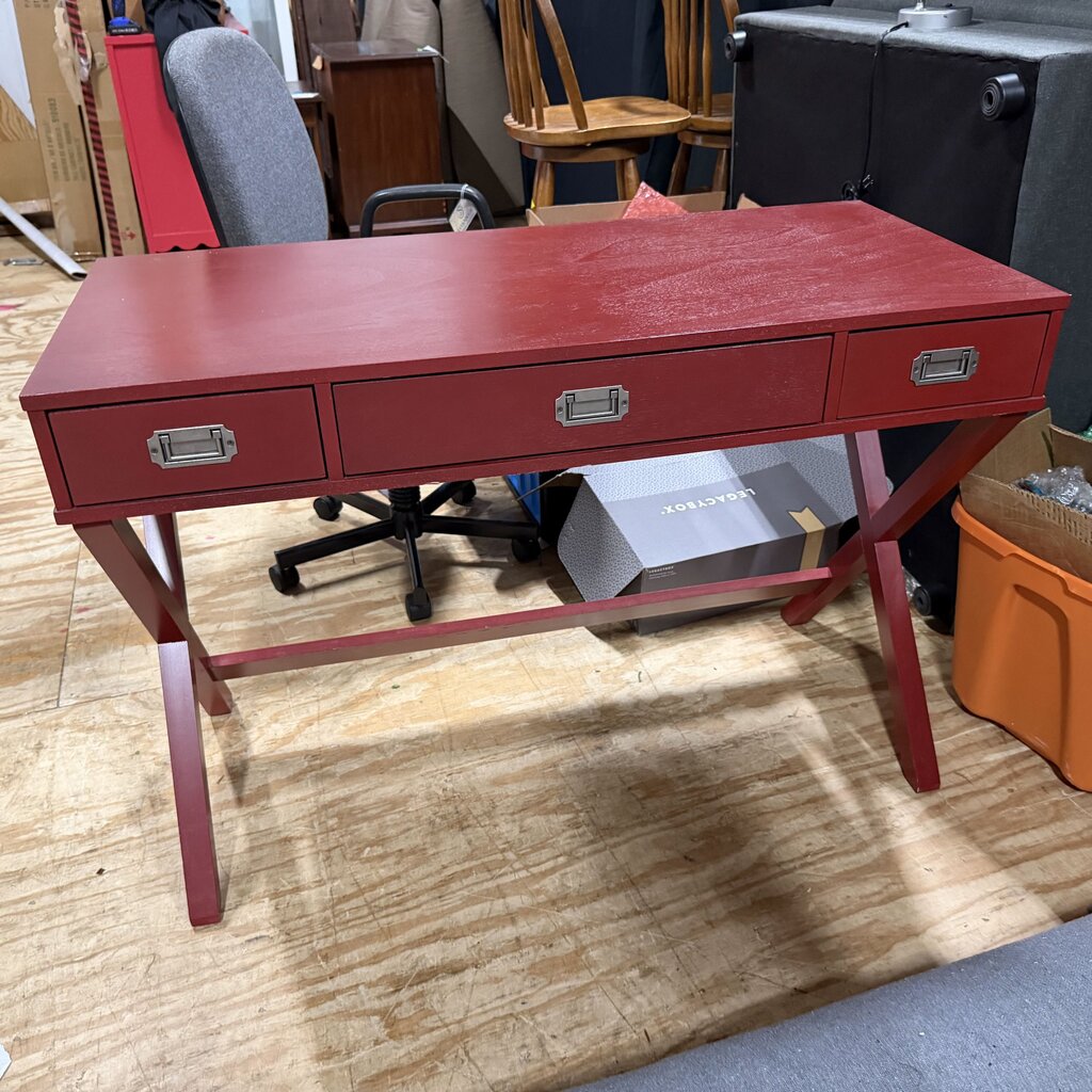 Red Writing Desk