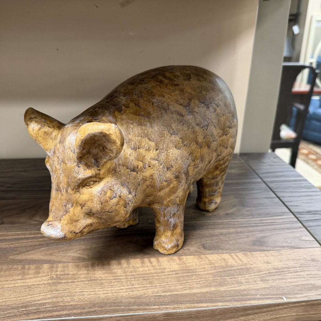 Ceramic Pig Figure