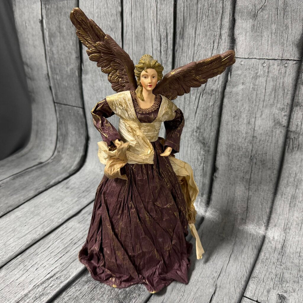 Papier Mache Angel Tree Topper