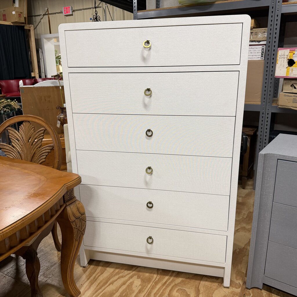 *NEW* Bryant Linen Tall 6-Dr Chest