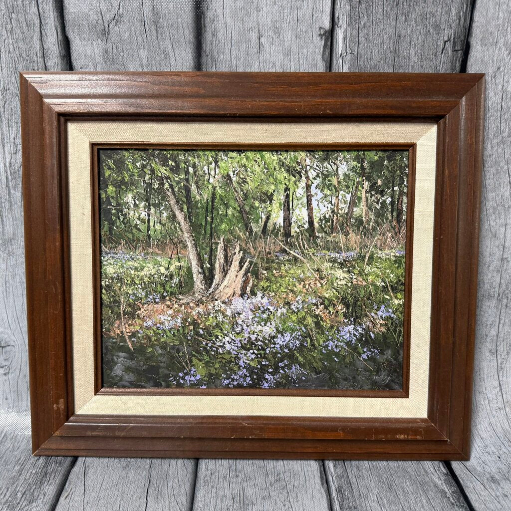 Willow Creek Bottom Oil Painting