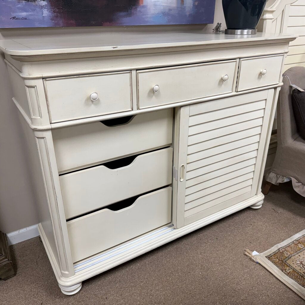 Paula Deen Steel Magnolia Cream Double Dresser